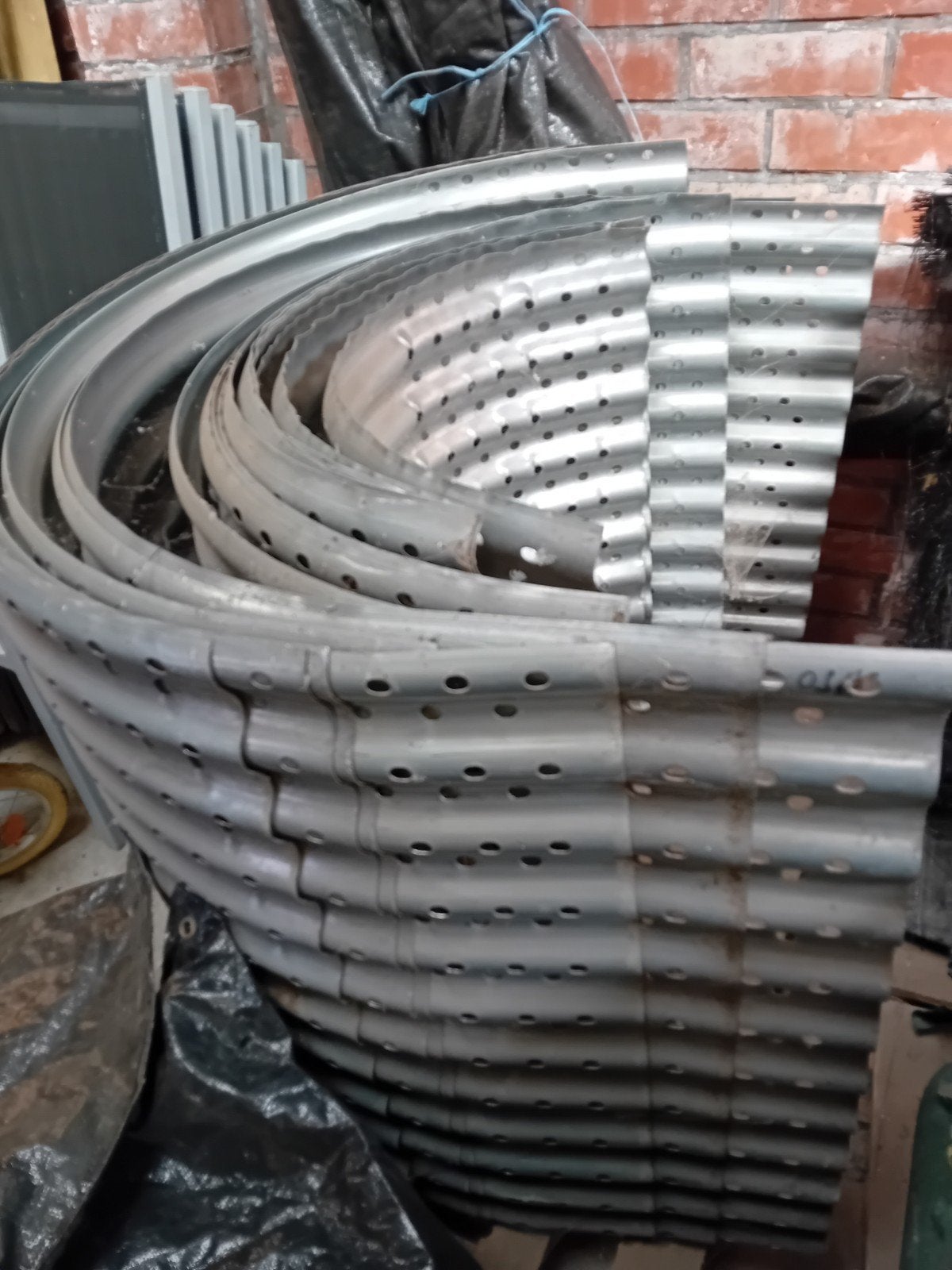 ventilatiekanaal,verschillende diameter, Ophalen