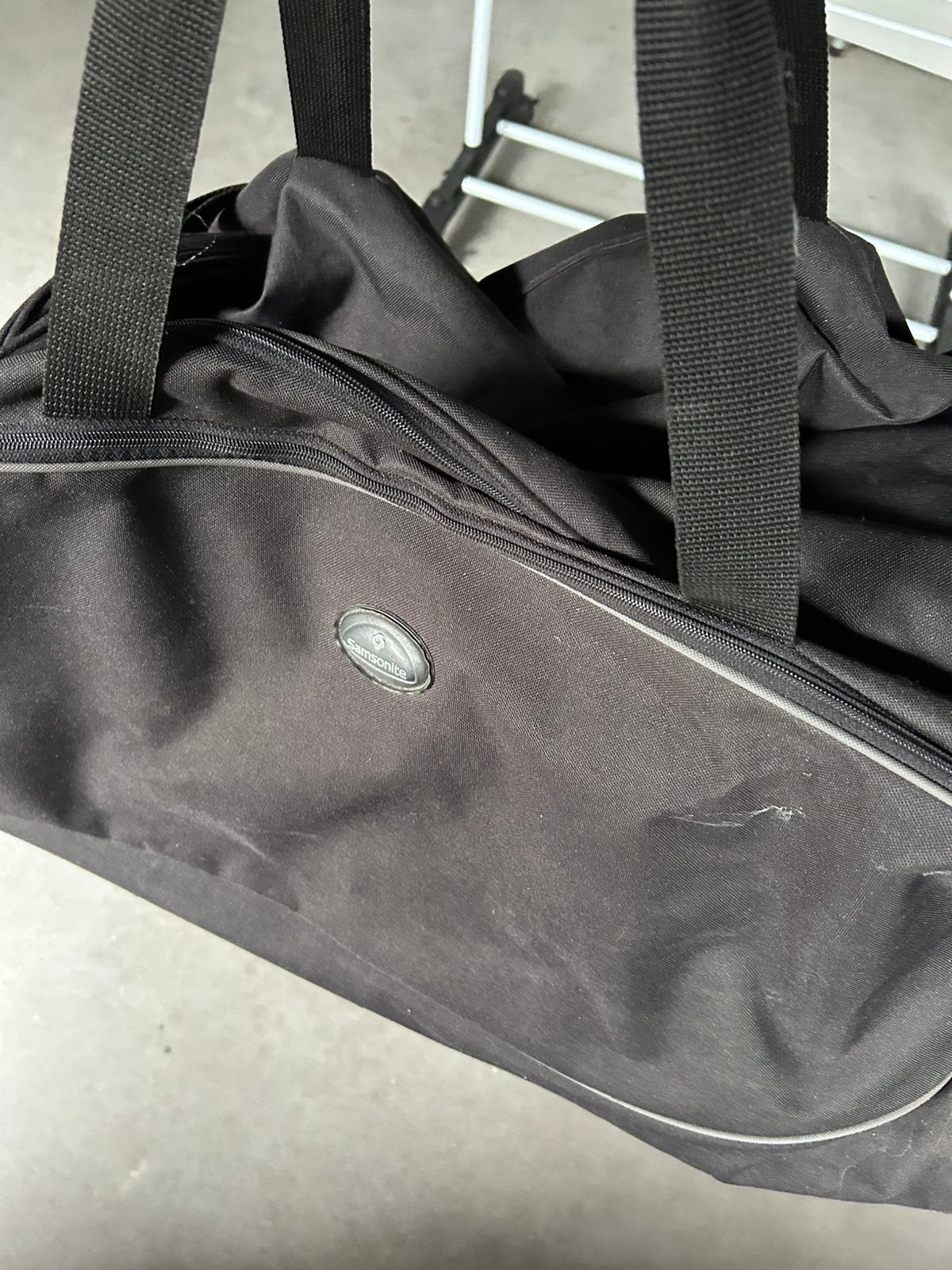 Reistas Samsonite, Ophalen, Wieltjes