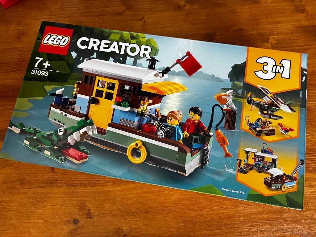 Lego woonboot 31093, Ophalen, Nieuw, Compleet, Lego