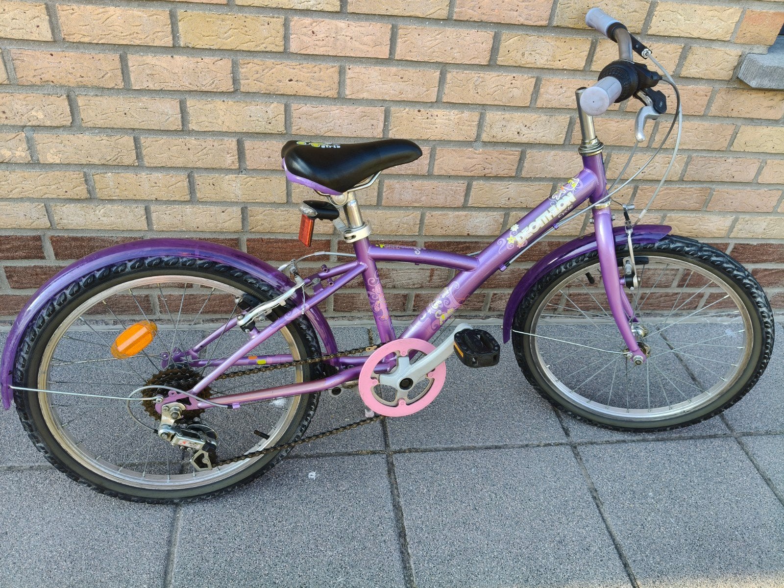 kinderfiets decathlon 20 inch, Fietsen en Brommers, Ophalen, 20 inch, Versnellingen