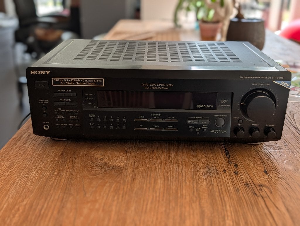 Sony STR-DE425 Versterker in goede staat, Audio, Tv en Foto, Versterkers en Ontvangers, Gebruikt, Stereo, 60 tot 120 watt, Sony