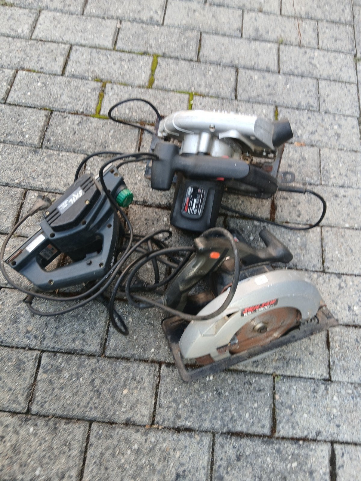 3 machines, Ophalen, Gebruikt