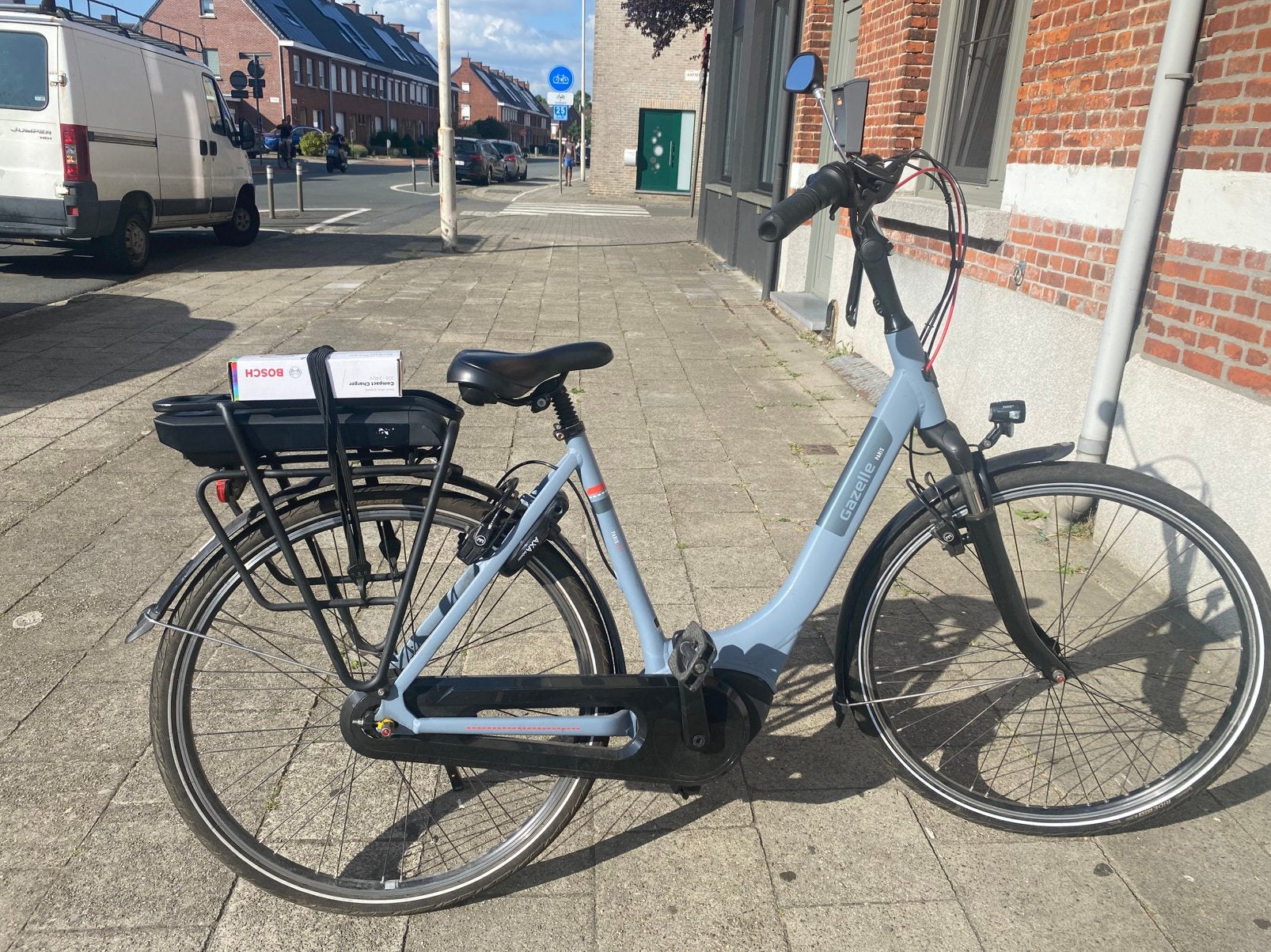 Elektrische fiets bosch Nieuw 1300km Gazelle, Ophalen, Zo goed als nieuw, Gazelle