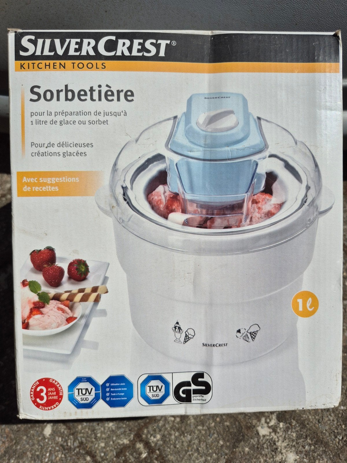 sorbetière - glacière, Enlèvement ou Envoi, Neuf, Auto-congélation