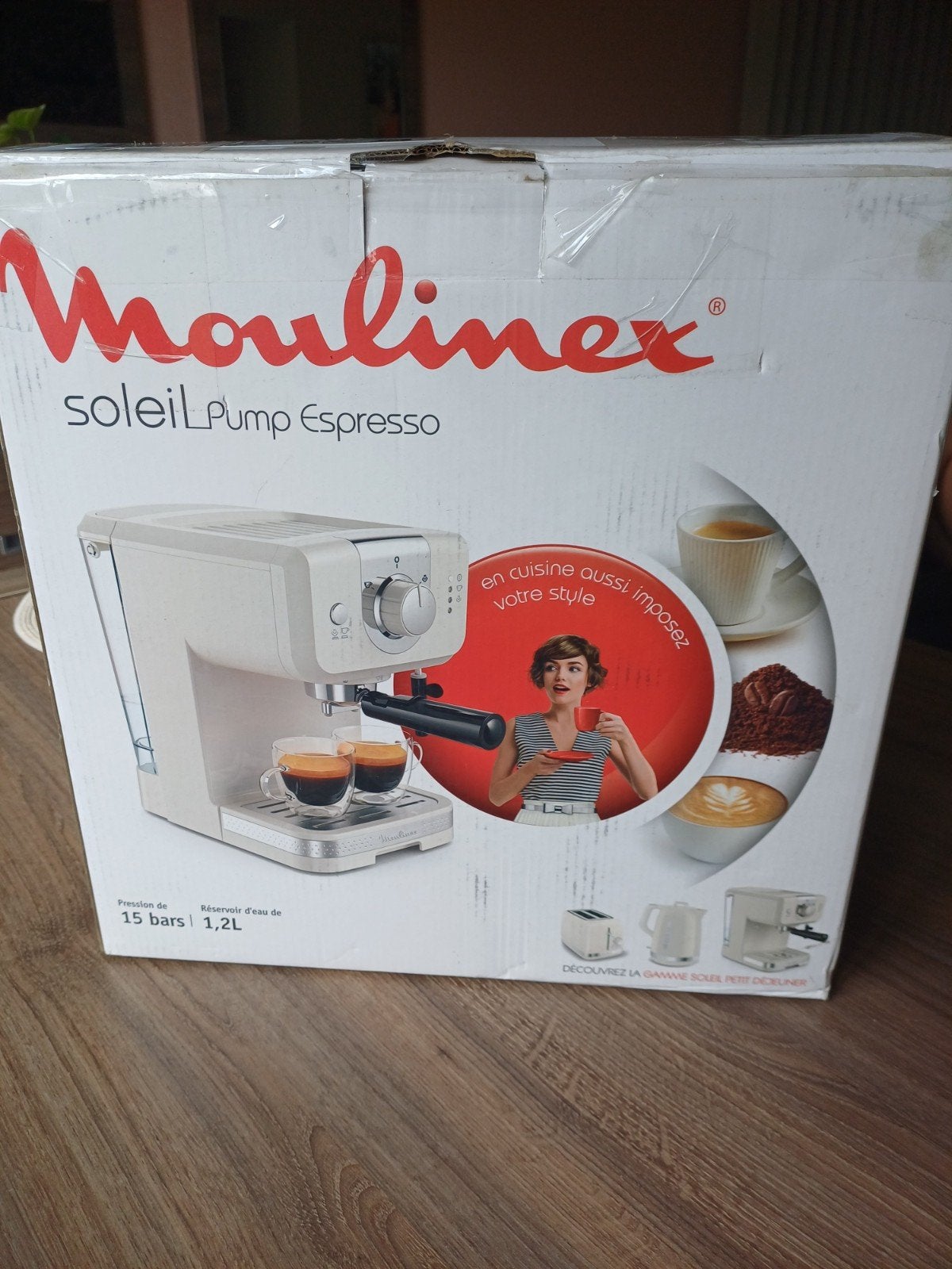 koffiemachine, Ophalen