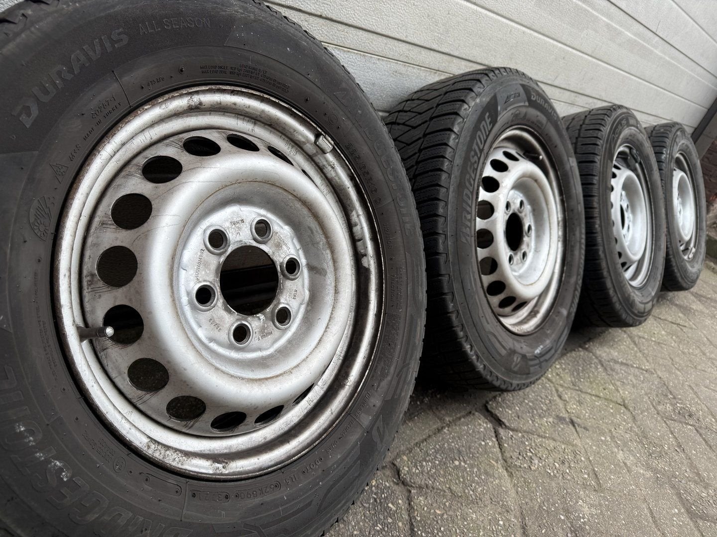 16 " Mercedes Sprinter W906 W907 Crafter velgen winterbanden, Auto-onderdelen, Banden en Velgen, -, Banden en Velgen, 235 mm, -