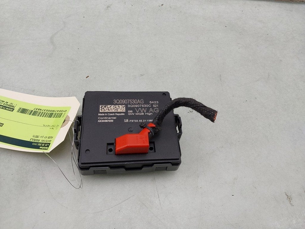 GATEWAY MODULE Audi A1 Sportback (GBA) (|3Q0907530AG|), Audi, Utilisé, Continental AG, Continental-Plaza 1
30175  Hannover, DE