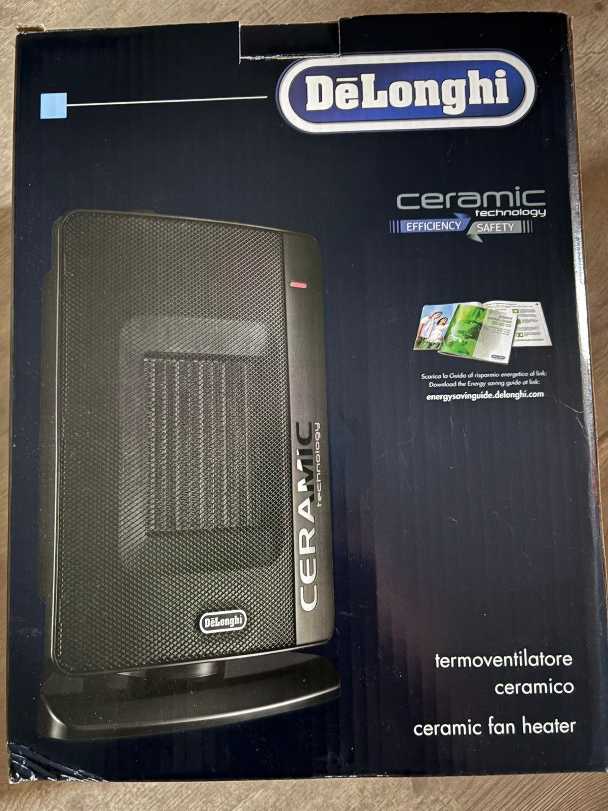 Delonghi keramische verwarmer (koeler), Doe-het-zelf en Bouw, Verwarming en Radiatoren, Ophalen, Zo goed als nieuw