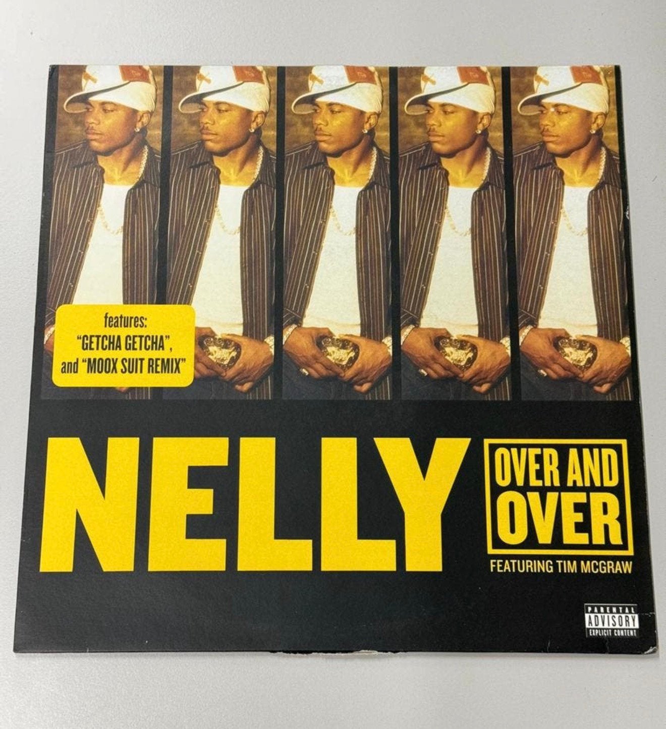 Nelly Featuring Tim McGraw - Over And Over (Vinyl) LP - 2004, Ophalen of Verzenden, Zo goed als nieuw, LP