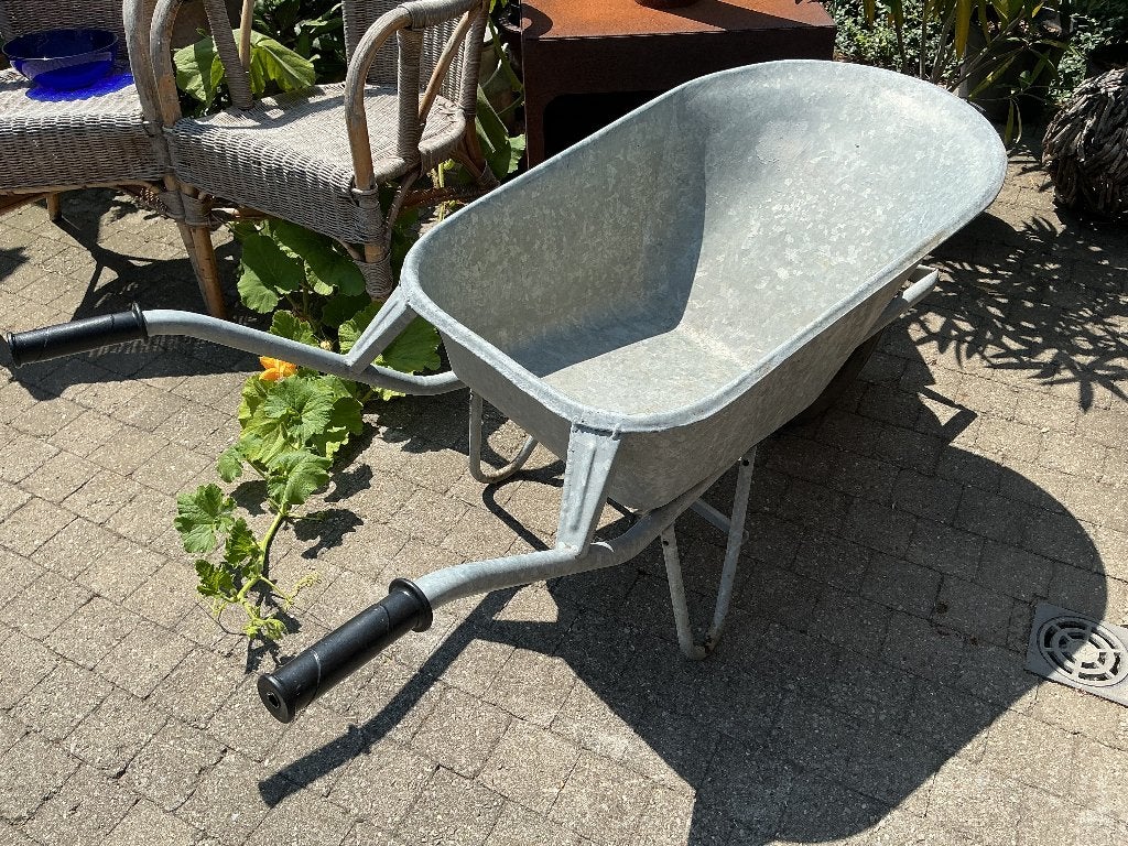 Galvanise bouw kruiwagen, Tuin en Terras, Ophalen