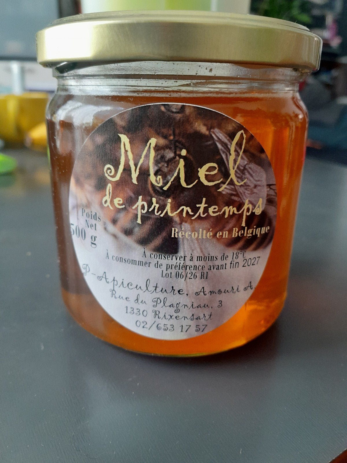 Miel toutes fleurs 500gr, Divers, Enlèvement