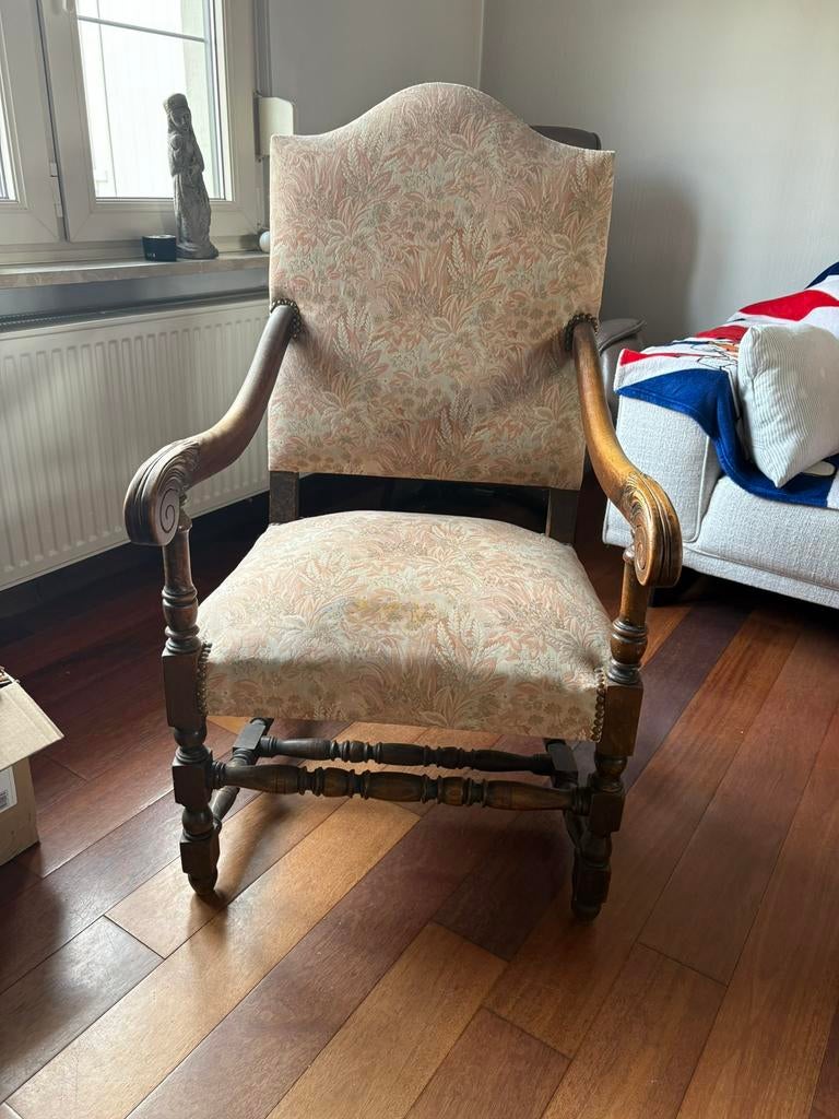 Fauteuil style Louis XIV, Antiquités & Art, Enlèvement