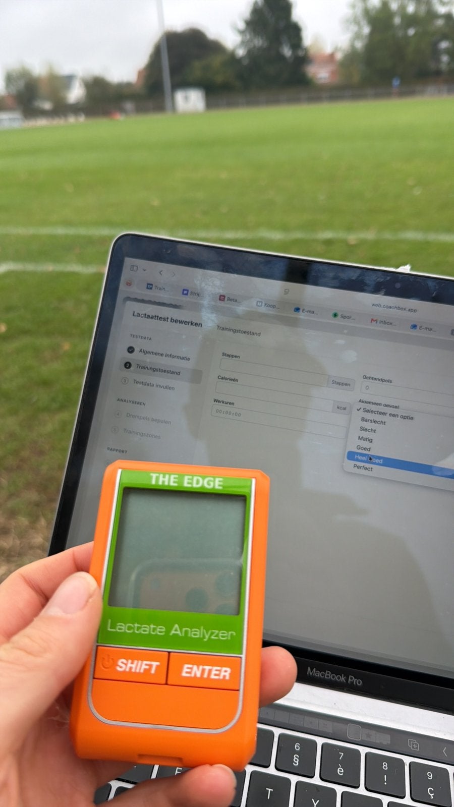 The Edge Lactaatmeter, Ophalen of Verzenden, Zo goed als nieuw