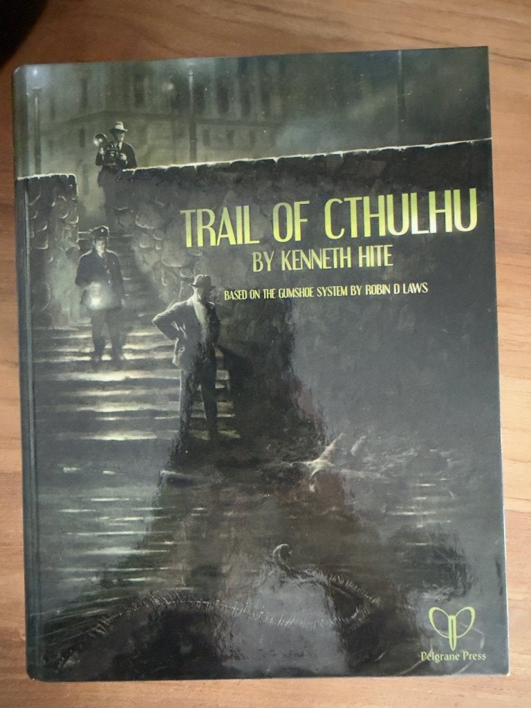 Les traces de Cthulhu RPG CoC Gumshoe, Enlèvement ou Envoi, Neuf, Pelgrane Press