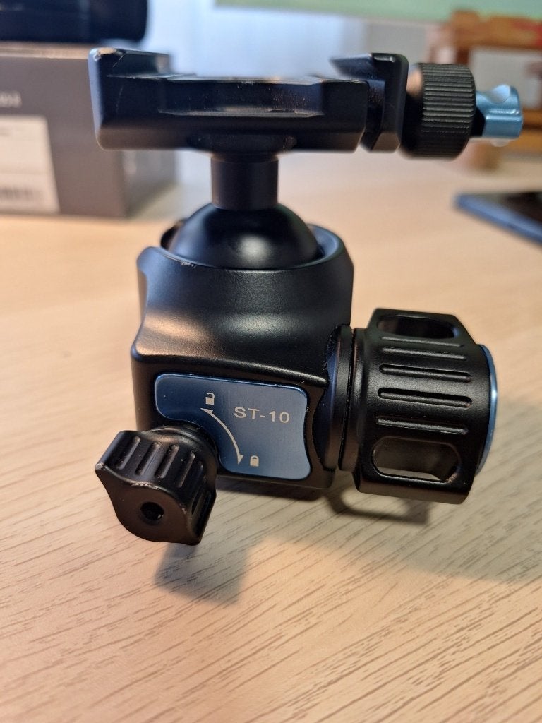 sirui ST-10, Audio, Tv en Foto, Gebruikt, Met waterpas, Balhoofd, Ophalen of Verzenden