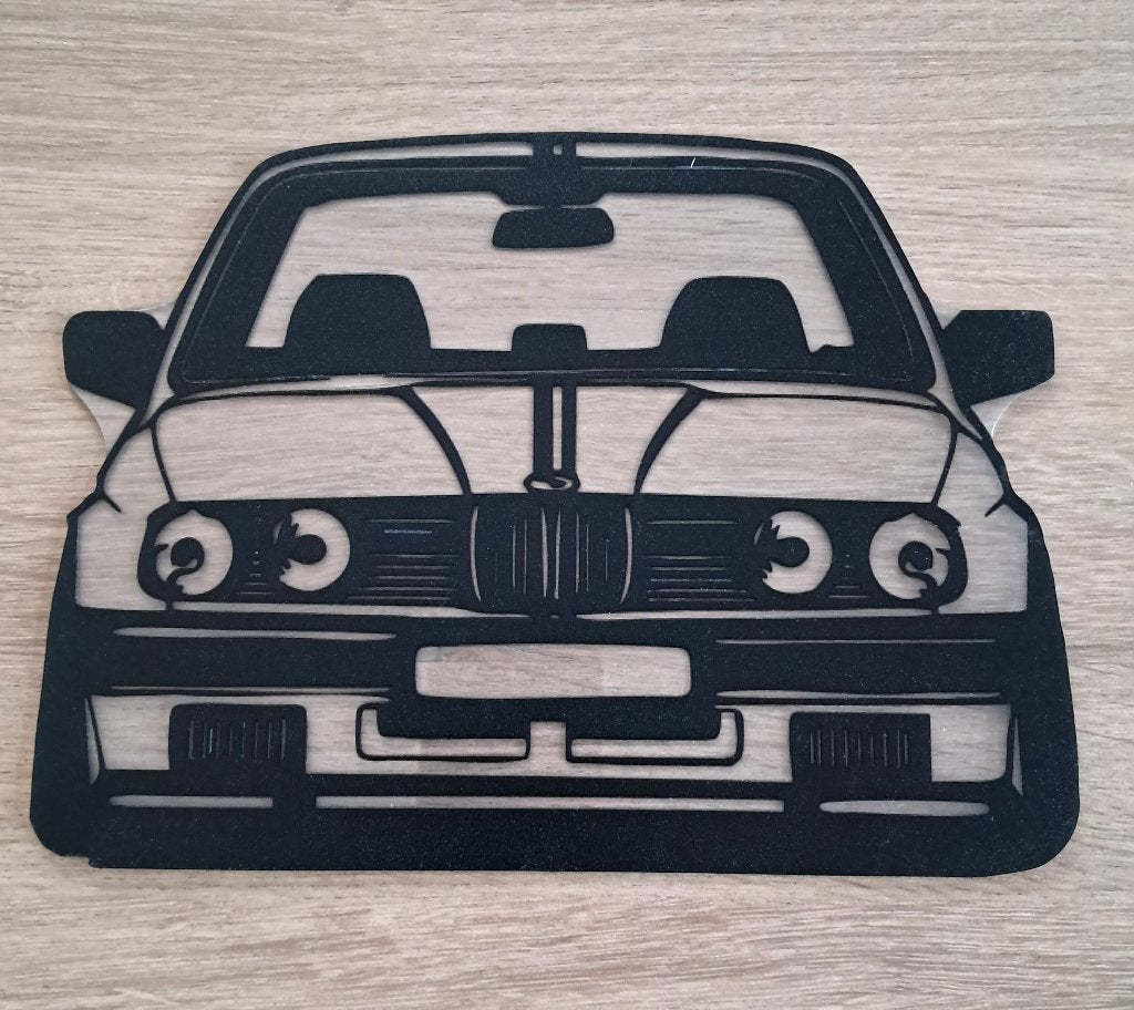 BMW M3 E30 muurdecoratie, Ophalen of Verzenden, Nieuw, Auto's