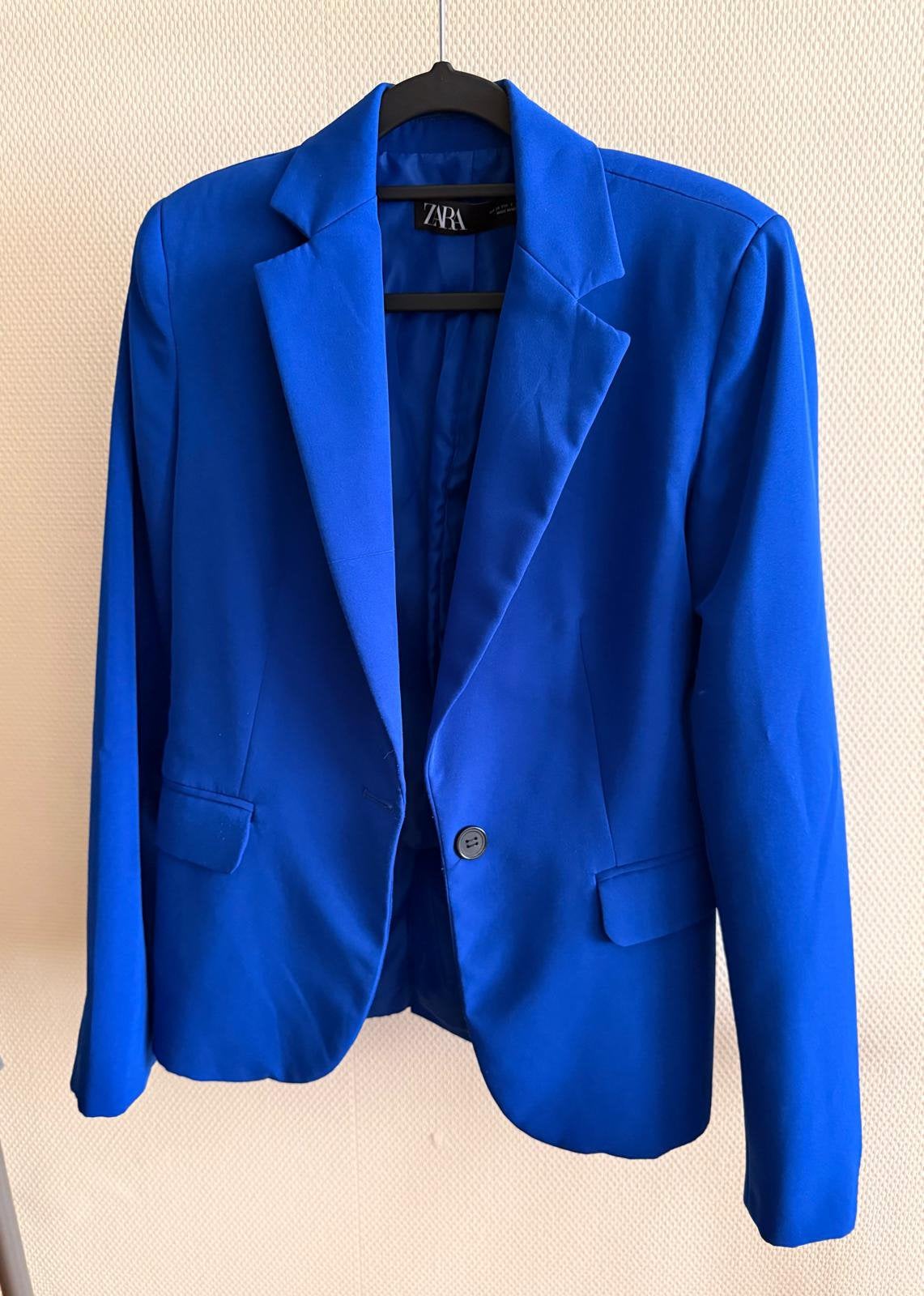 Zara blazer, blauw, maat 34, Blauw, Ophalen of Verzenden, Jasje, Maat 34 (XS) of kleiner