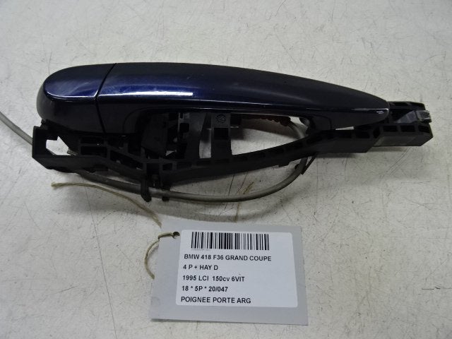 POIGNEE EXTERIEURE ARRIÈRE GAUCHE 4 serie Gran Coupe (F36), Utilisé, Arrière, BMW