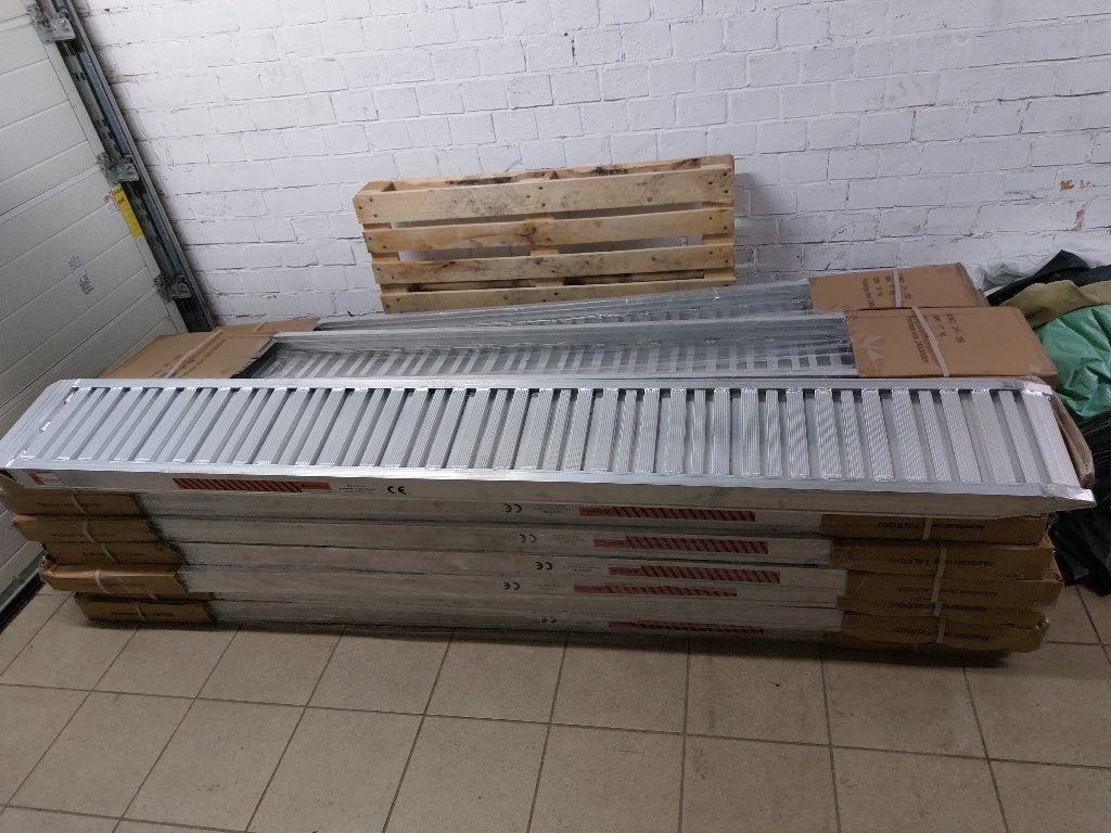 Rijplaatset CE gekeurd draagvermogen 3000kg alu T-ALR1500, Enlèvement, Excavatrice