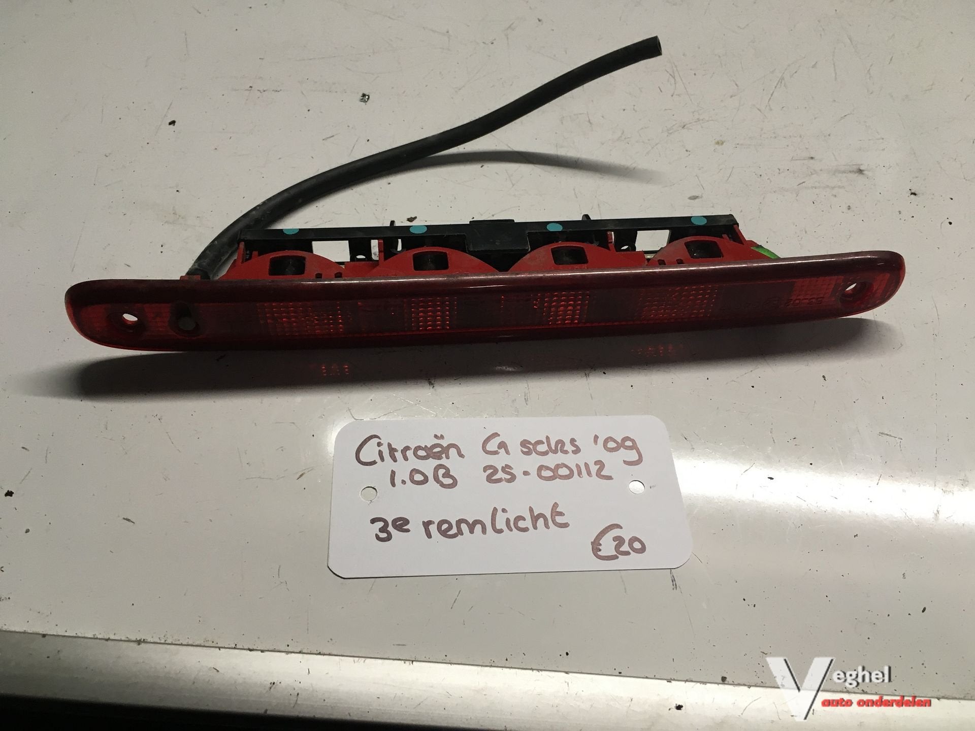 Citroen C1 5drs 1.0 2009 2500112  Derde Remlicht, Gebruikt, -, -, Ophalen of Verzenden