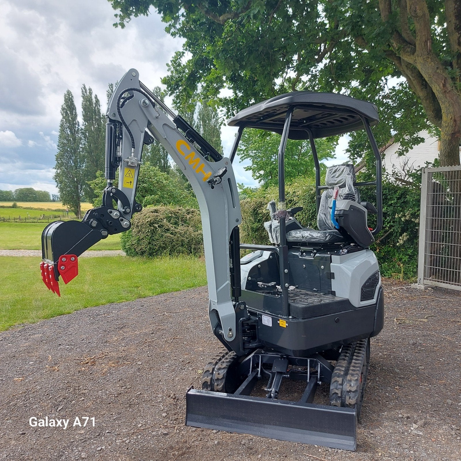 CMH F15ZSK 1.6 ton Minigraver motor kubota / koop PRO VERSIE, Ophalen, Graafmachine