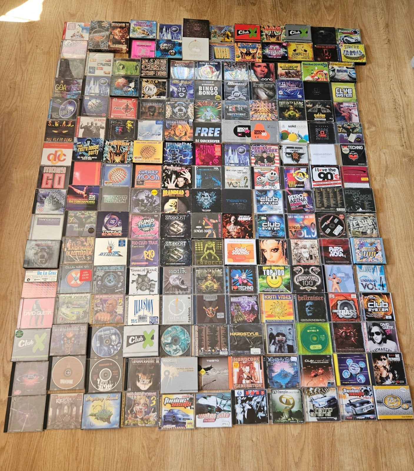 Lot Dance Hardcore Hardstyle House Trance Jumpstyle cd's, Ophalen of Verzenden, Gebruikt, Dance