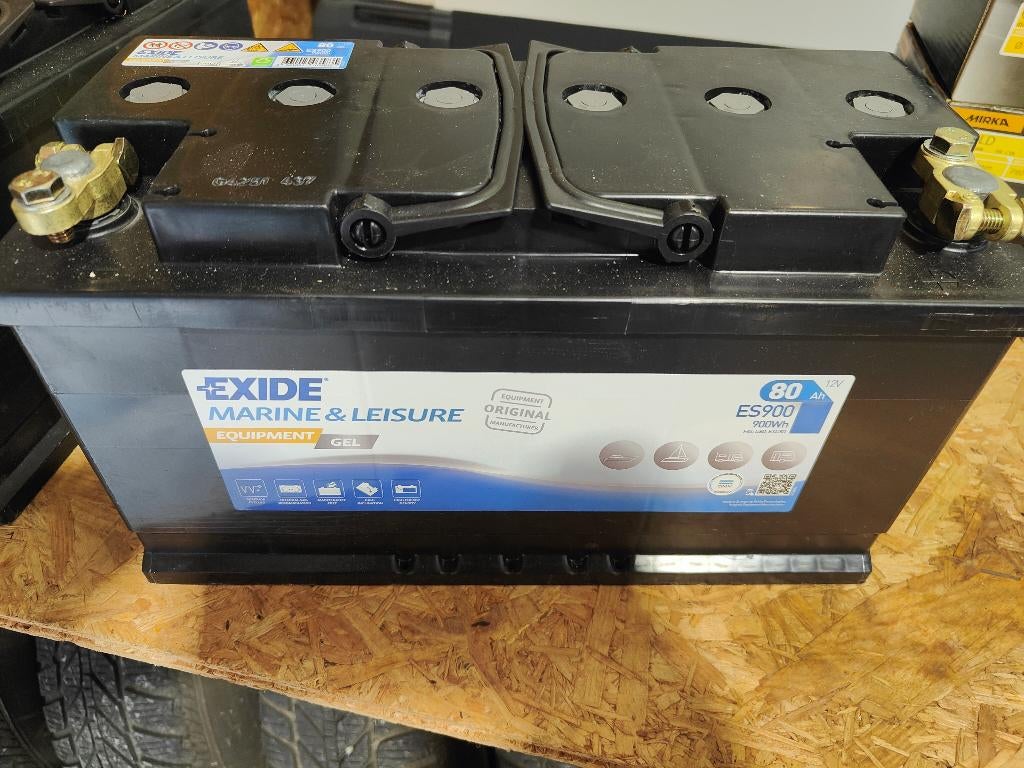 3 X Exide gel accu mobilhome, Ophalen