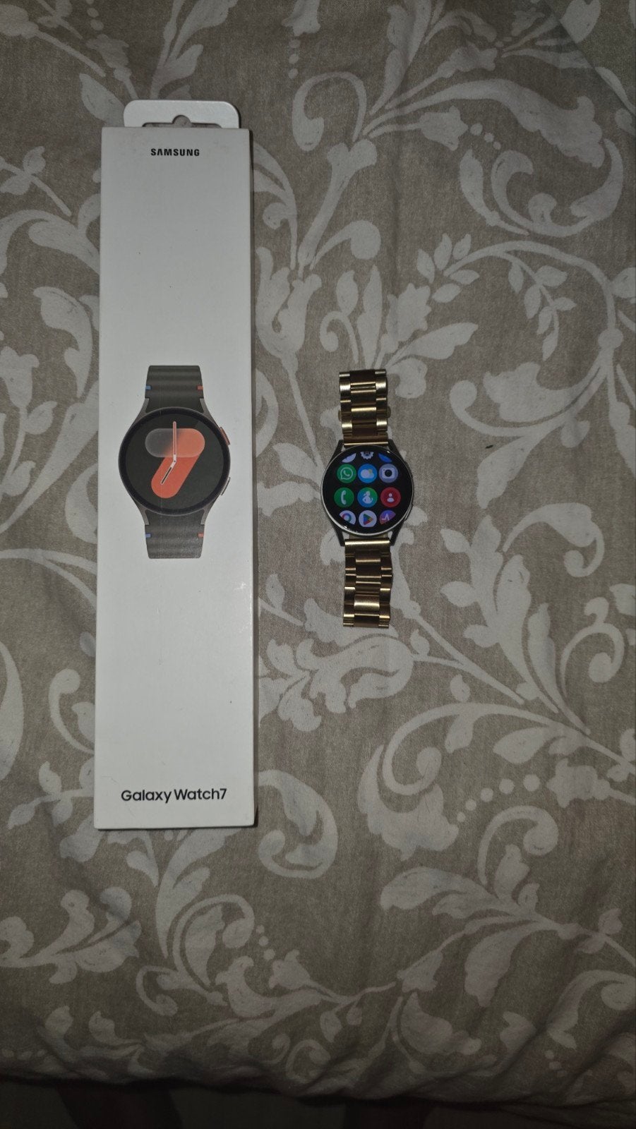 Montre Samsung Galaxy Watch 7 40mm, Étanche, Distance, Comme neuf, Enlèvement