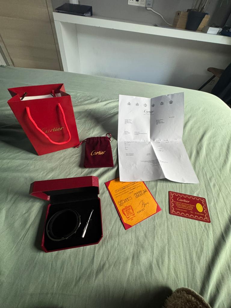 Cartier ring en bracelet, Handtassen en Accessoires, Ringen, Ophalen, Zo goed als nieuw, Goud