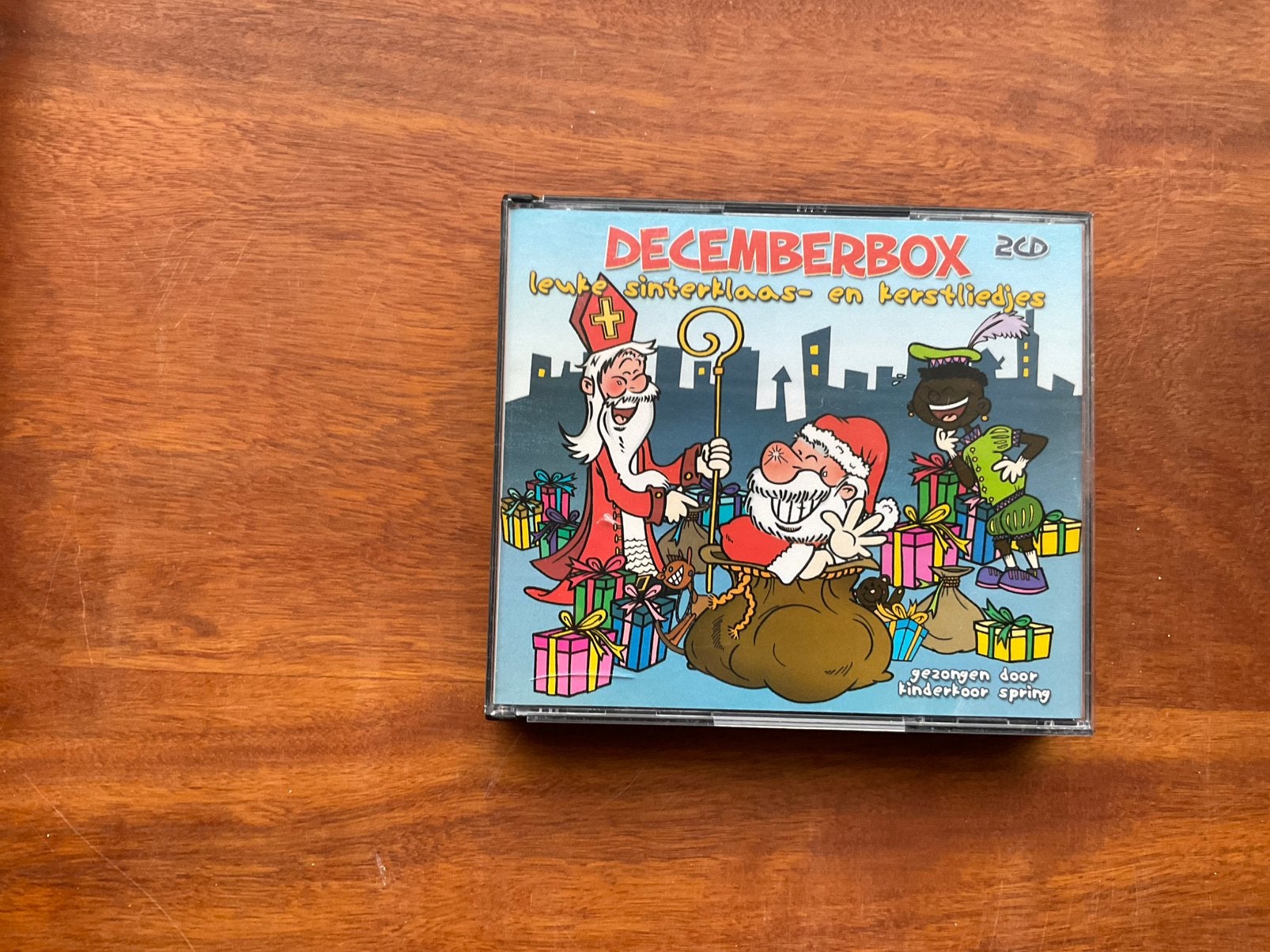 Decemberbox 2 CD leuke sinterklaas- en kerstliedjes, Cd's en Dvd's, Ophalen of Verzenden, Zo goed als nieuw