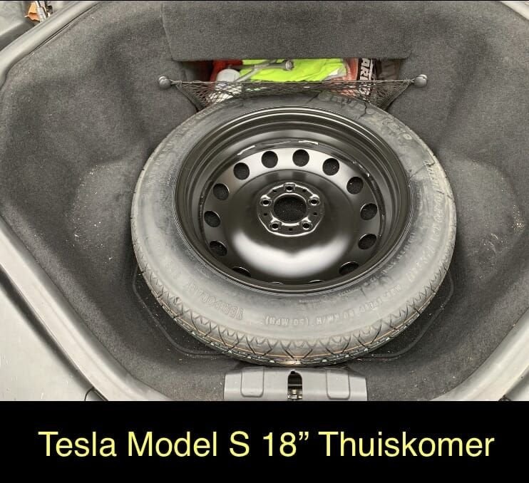 Reservewiel Thuiskomer TESLA Model S 3 X Y in 18 inch, Pneus et Jantes, Véhicule de tourisme, -, 135 mm