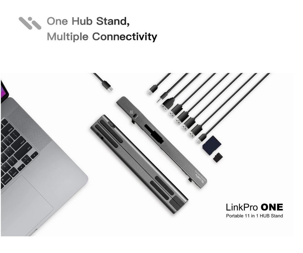 LinkPro: Portable 11-in-1 Working Hub Stand, Informatique & Logiciels