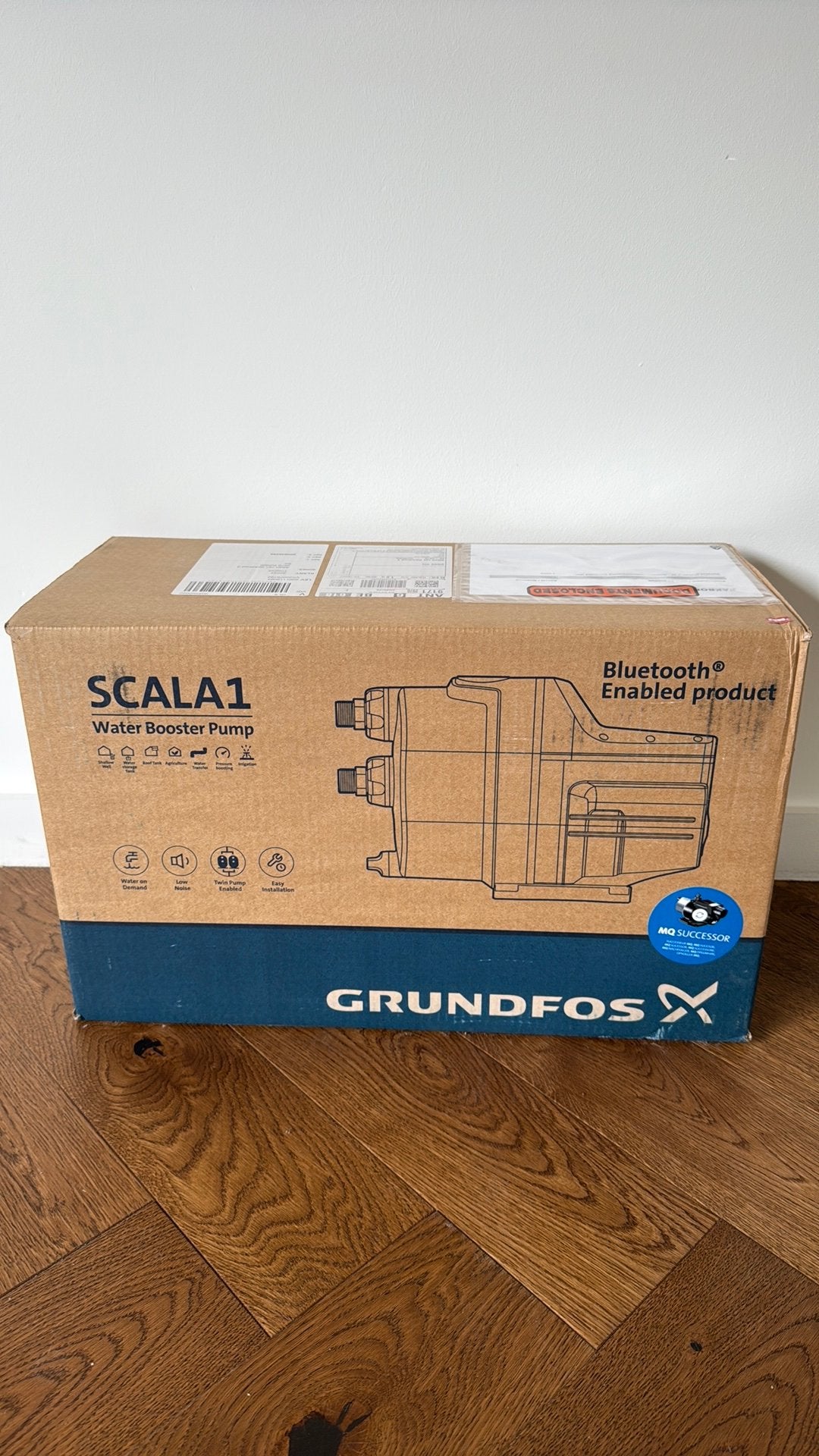 Grundfos SCALA1 3-35 – Nieuw in doos, Tuin en Terras, Ophalen, Nieuw, Elektrisch