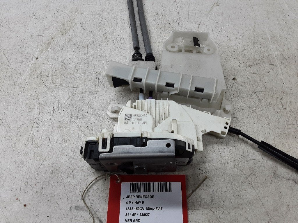 PORTIERSLOT RECHTS ACHTER Jeep Renegade (BU) (40146025012), Webaccessibility@stellantis.com, Gebruikt, Stellantis N.V., Achter