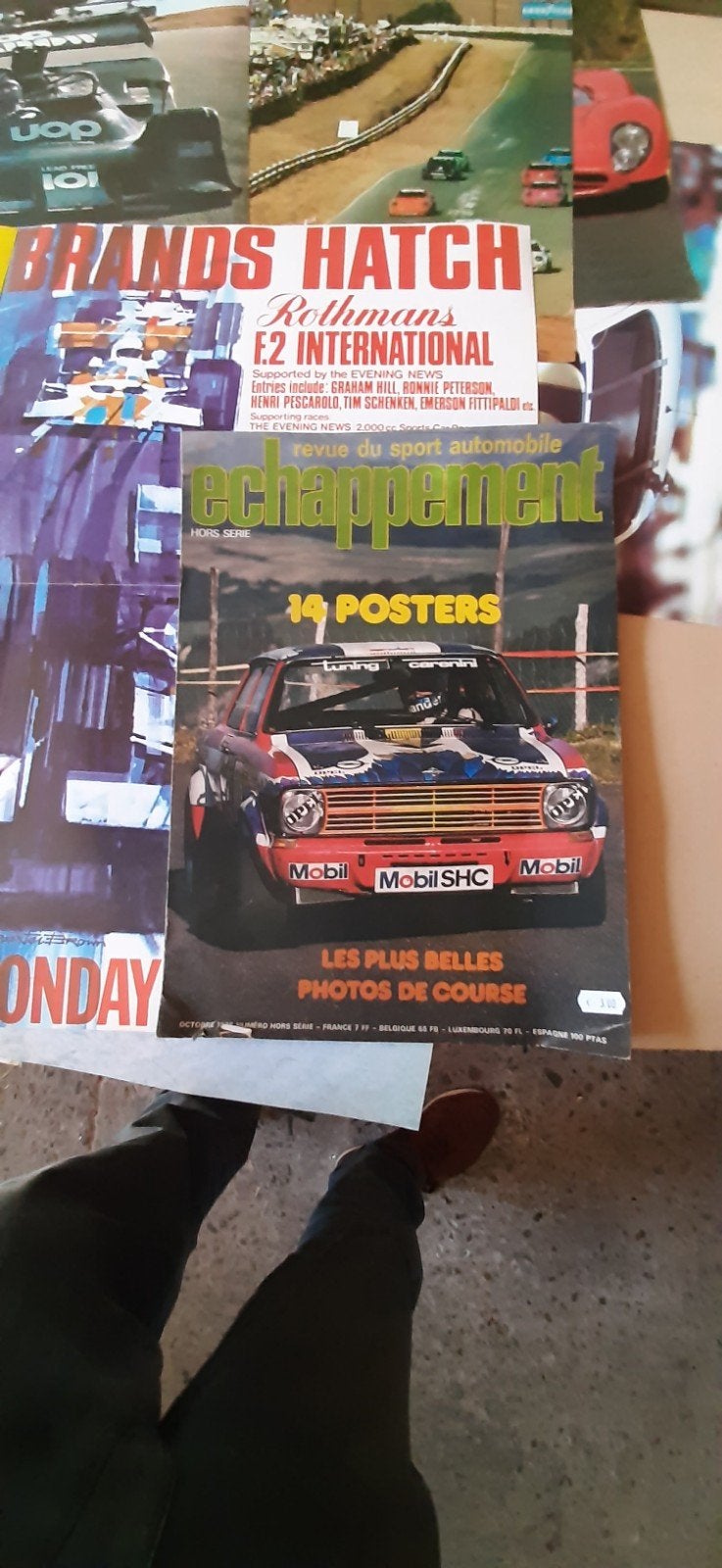 affiches de 28 cm sur 40 cm, différents thèmes automobiles,, Enlèvement ou Envoi, Neuf