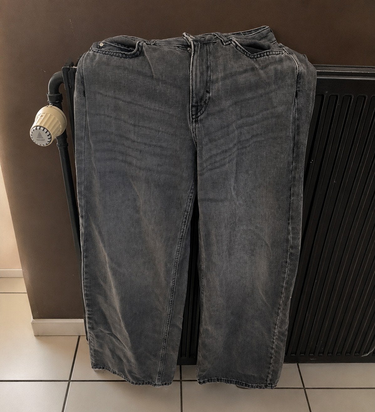 pull&bear wide leg, Gris, Enlèvement ou Envoi, Pull & Bear, Porté