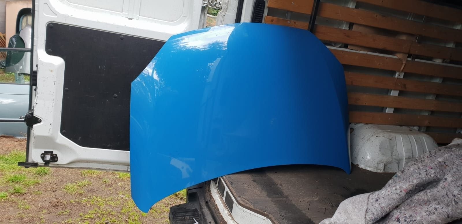 OPEL CORSA C MOTORKAP SMURFEN BLAUW, Auto-onderdelen, Gebruikt, -, -, Ophalen of Verzenden