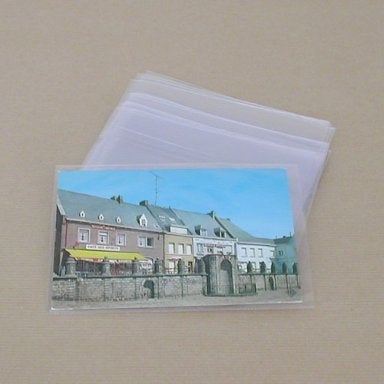 100 bescherm-/insteekhoesjes voor moderne postkaarten, Verzamelen, Postkaarten | België, Ophalen of Verzenden