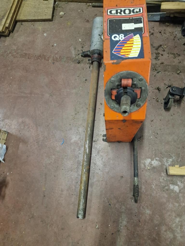 Oprollen met pomp, Ophalen