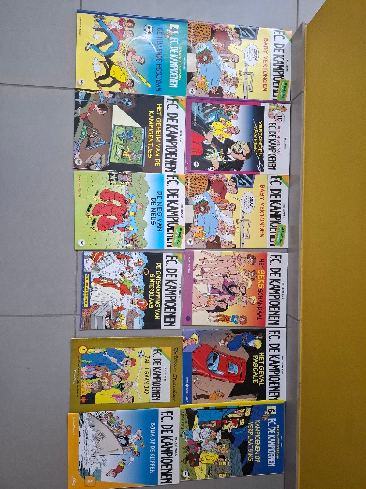 12 strips F.C. De Kampioenen, Enlèvement ou Envoi