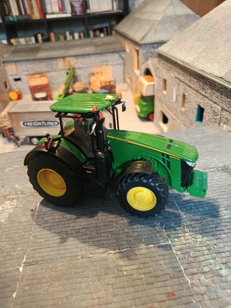Tracteur John Deere 8400R Ertl Britains, Enlèvement ou Envoi, Utilisé, Tracteur et Agriculture, Britains