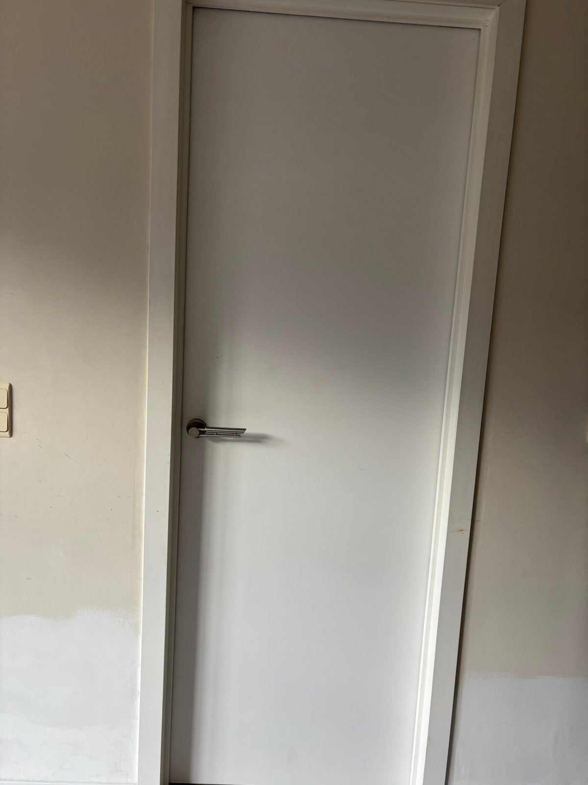Binnendeur met klink, Doe-het-zelf en Bouw, Deuren en Vliegenramen, Ophalen, Minder dan 80 cm, Binnendeur, Zo goed als nieuw
