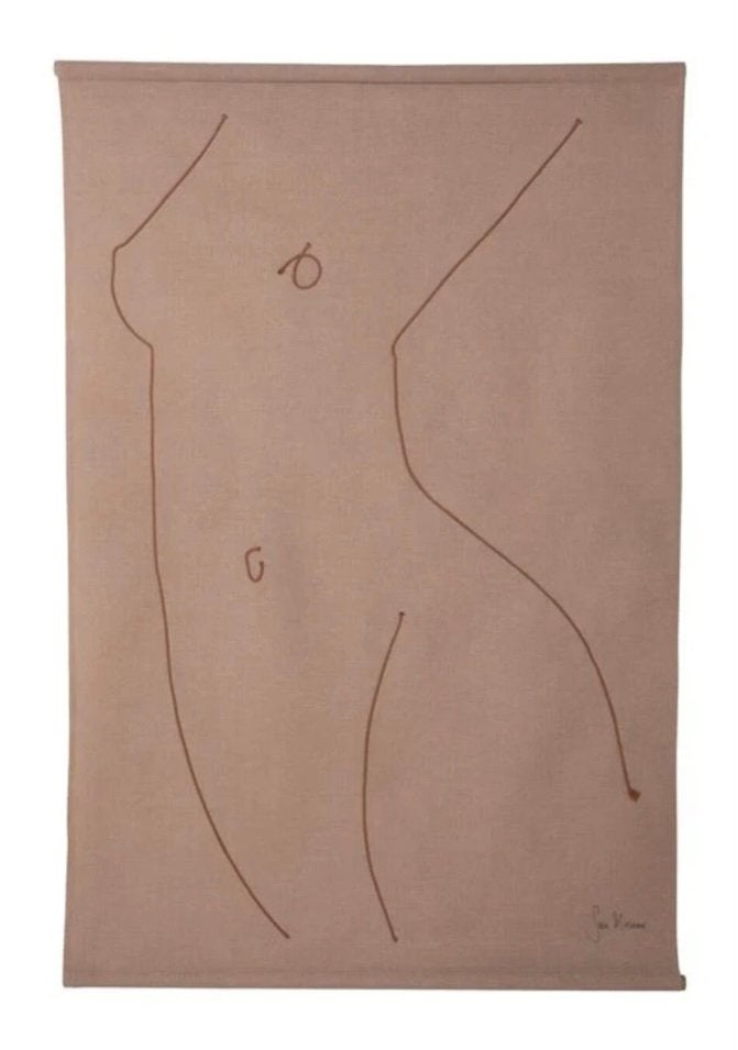 Wandkleed -woman silhouette - door Sella Molenaar, Ophalen of Verzenden, Zo goed als nieuw, Wandkleed