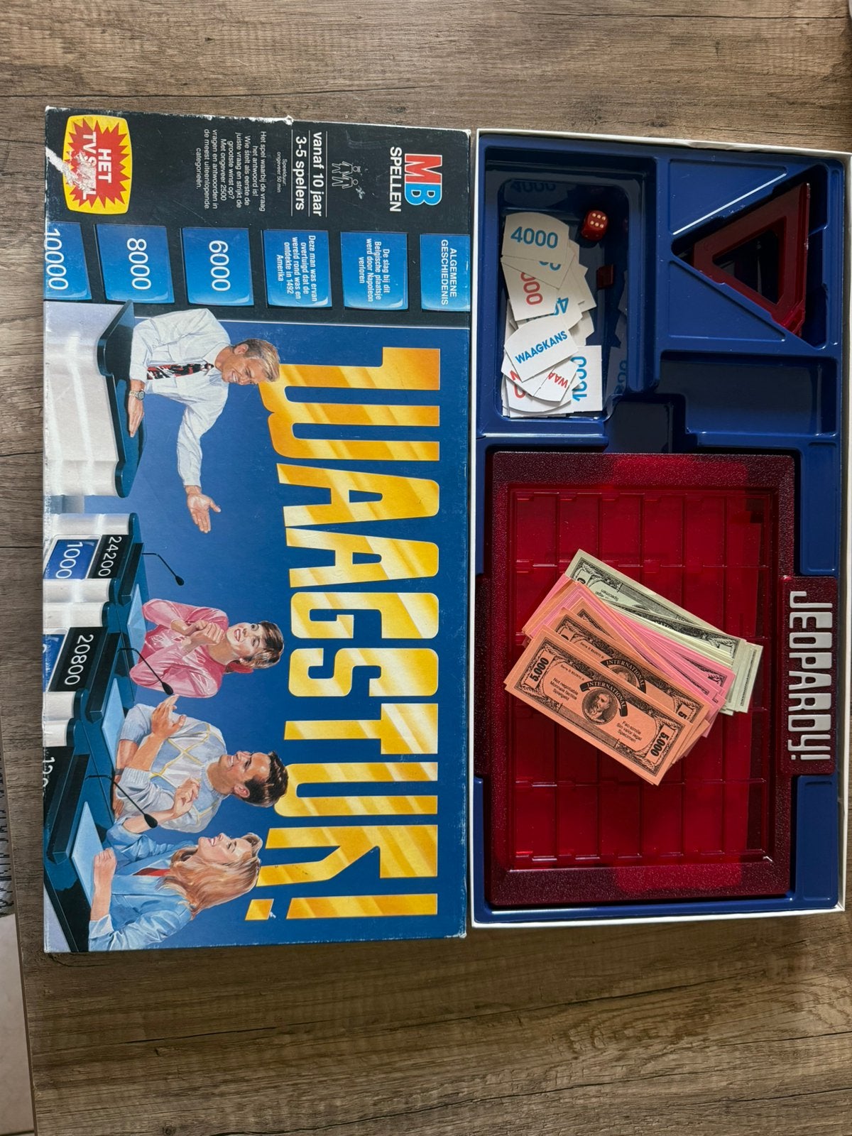 Casse-cou ! Jeu presque complet, Trois ou quatre joueurs, Enlèvement ou Envoi, Utilisé