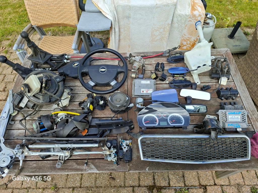Diverse onderdelen voor Chevrolet Aveo 1.2 bj 2010, Ophalen of Verzenden, Gebruikt, Chevrolet
