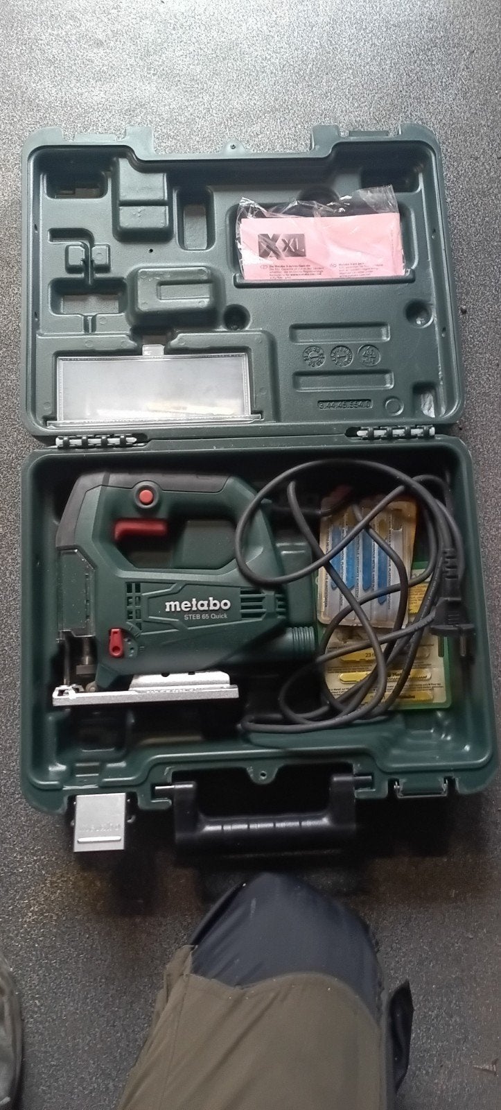 metabo pendelzaag, Enlèvement ou Envoi, 30 à 70 mm, Comme neuf, Scie sauteuse