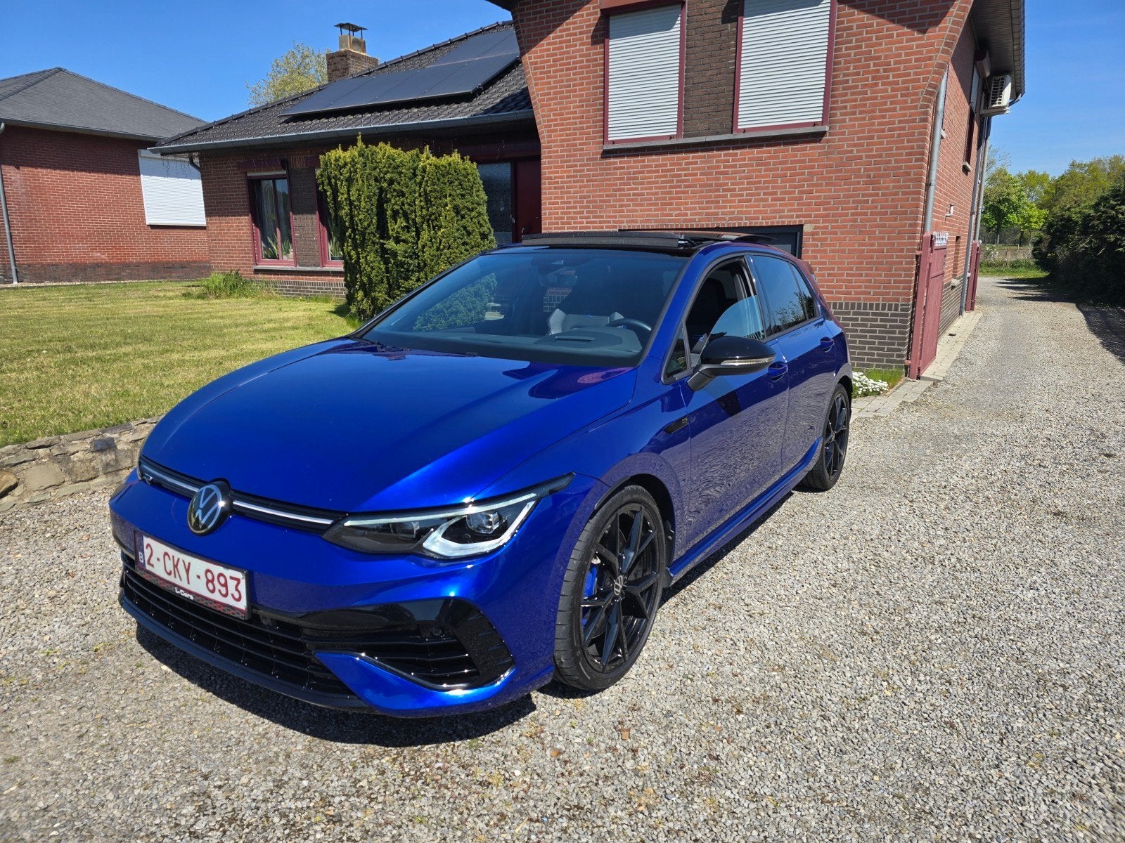 Volkswagen Golf 8R – Lapiz Blue – Fabrieksgarantie - Full, Auto's, Automaat, Euro 6, Blauw, Leder