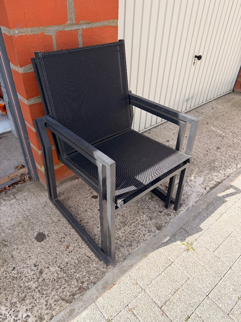 chaise de jardin, Jardin & Terrasse, Enlèvement, Comme neuf, Aluminium, Empilable