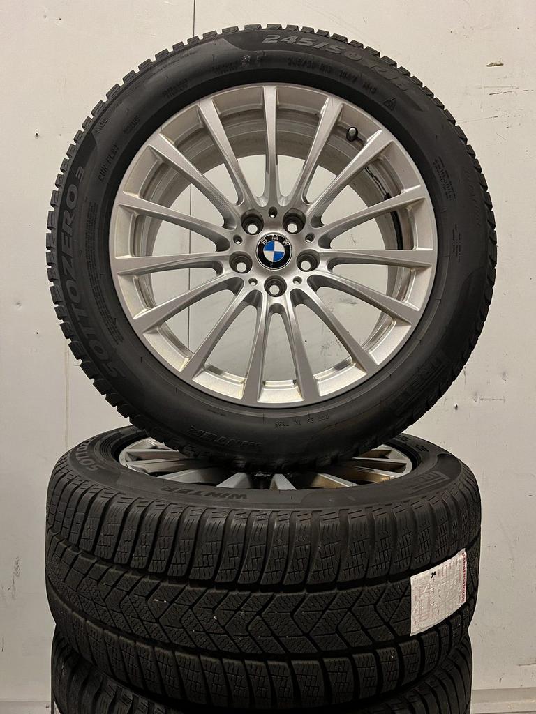 18’’ BMW 5 SERIE G30 G31  VELGEN WINTERBANDEN ORIG DEMO TPMS, 18 inch, -, -, Banden en Velgen