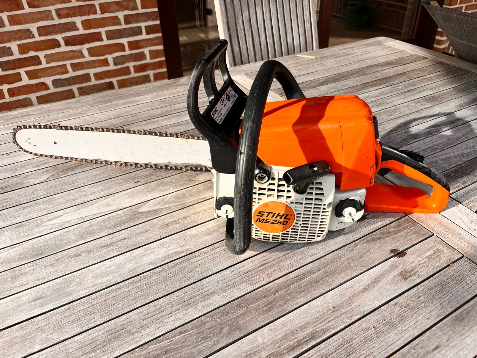 Stihl Kettingzaag MS250  35cm, Ophalen, Gebruikt, Kettingzaag, Sttil